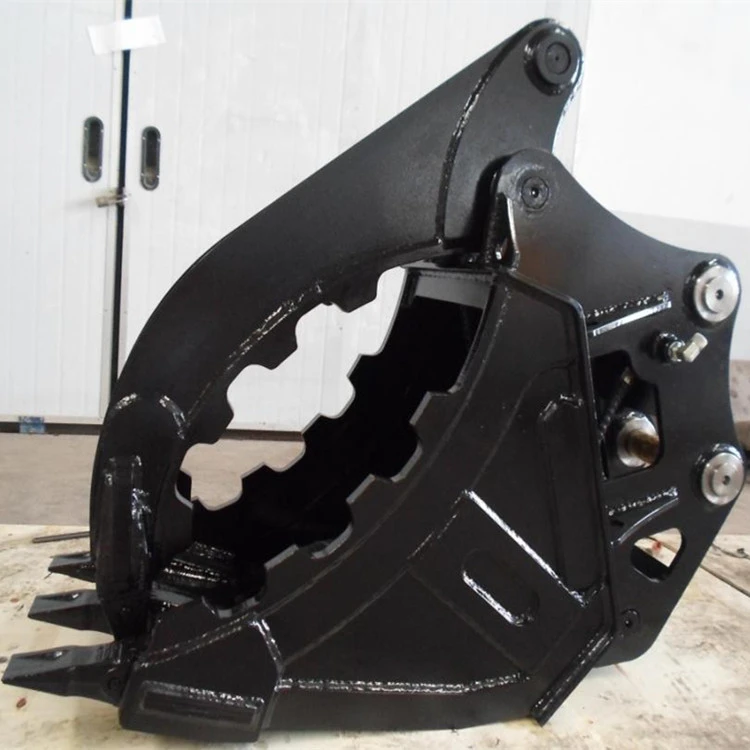 thumb on excavator bucket