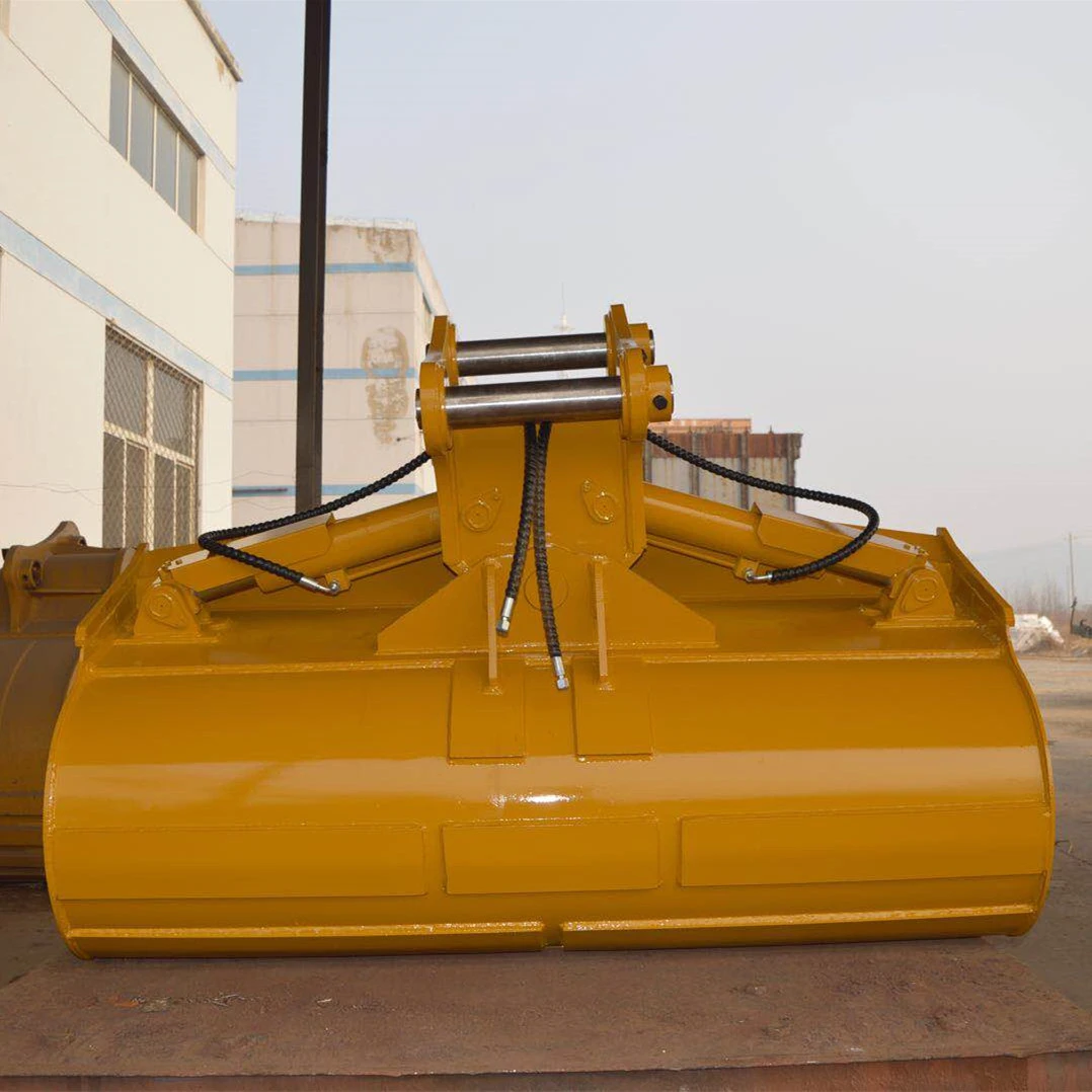 tilting mud bucket