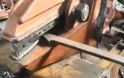 Hydraulische Schere für Mini bagger