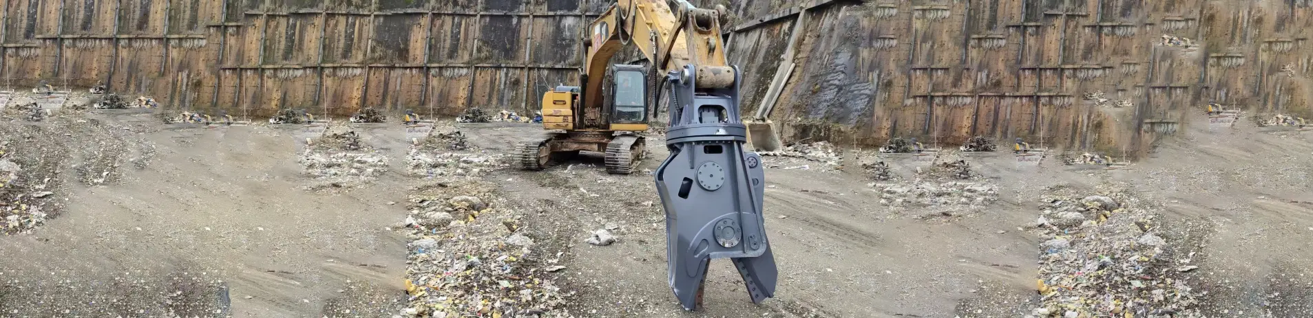 Mini bagger Scher